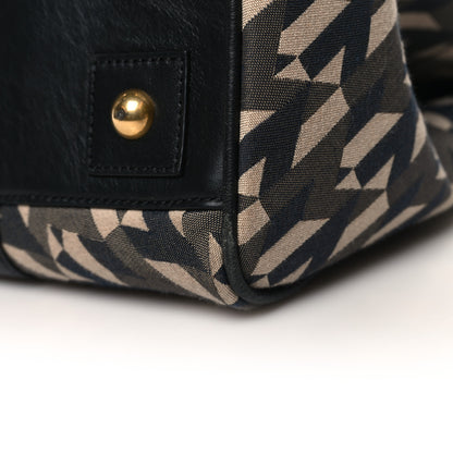 Mulberry Monogram Smooth Calfskin Canvas Print Bayswater Black 10 of 11