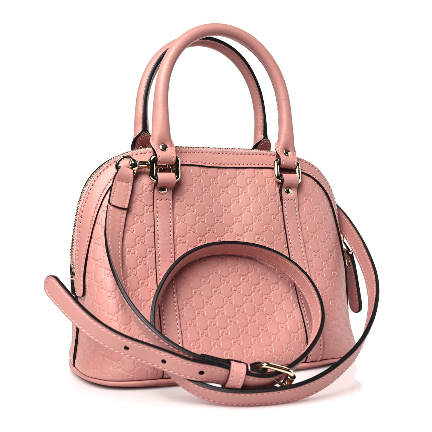 Microguccissima Mini Dome Bag Soft Pink