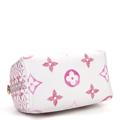Louis Vuitton Monogram Giant By The Pool 2.0 Speedy Bandouliere 25 Rose 4 of 15