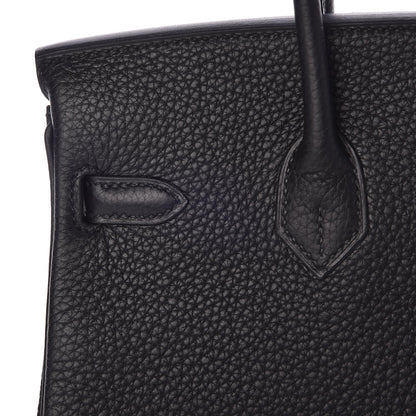 Hermes Togo Birkin 25 Black 28 of 33