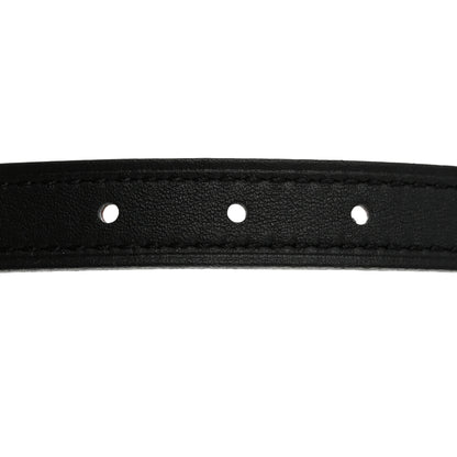 Hermes Epsom Swift 13mm Heritage Belt 95 38 Gold Black 5 of 9