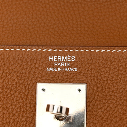 Hermes Togo Kelly Retourne 32 Gold 6 of 12