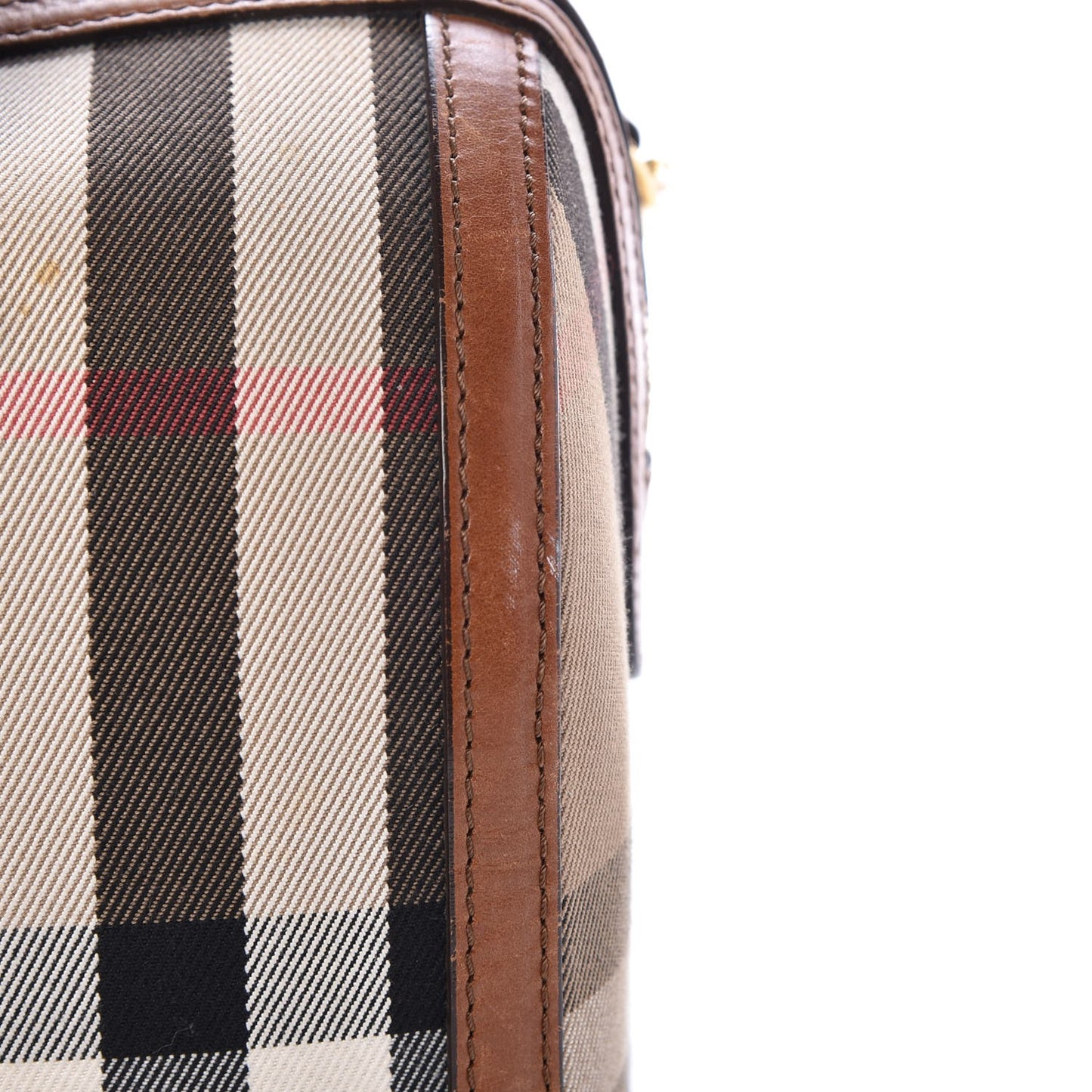 House Check Medium Alchester Bowling Bag Tan