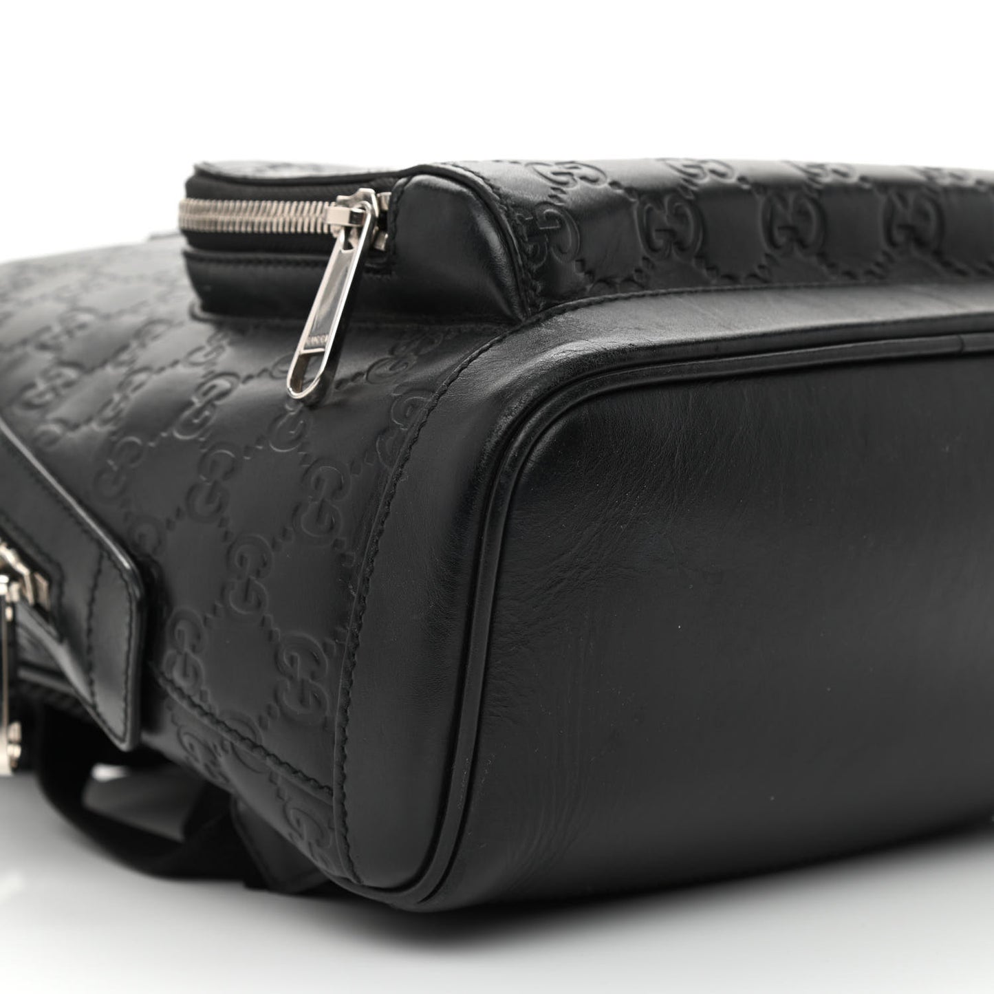 Guccissima Signature Small Day Backpack Black