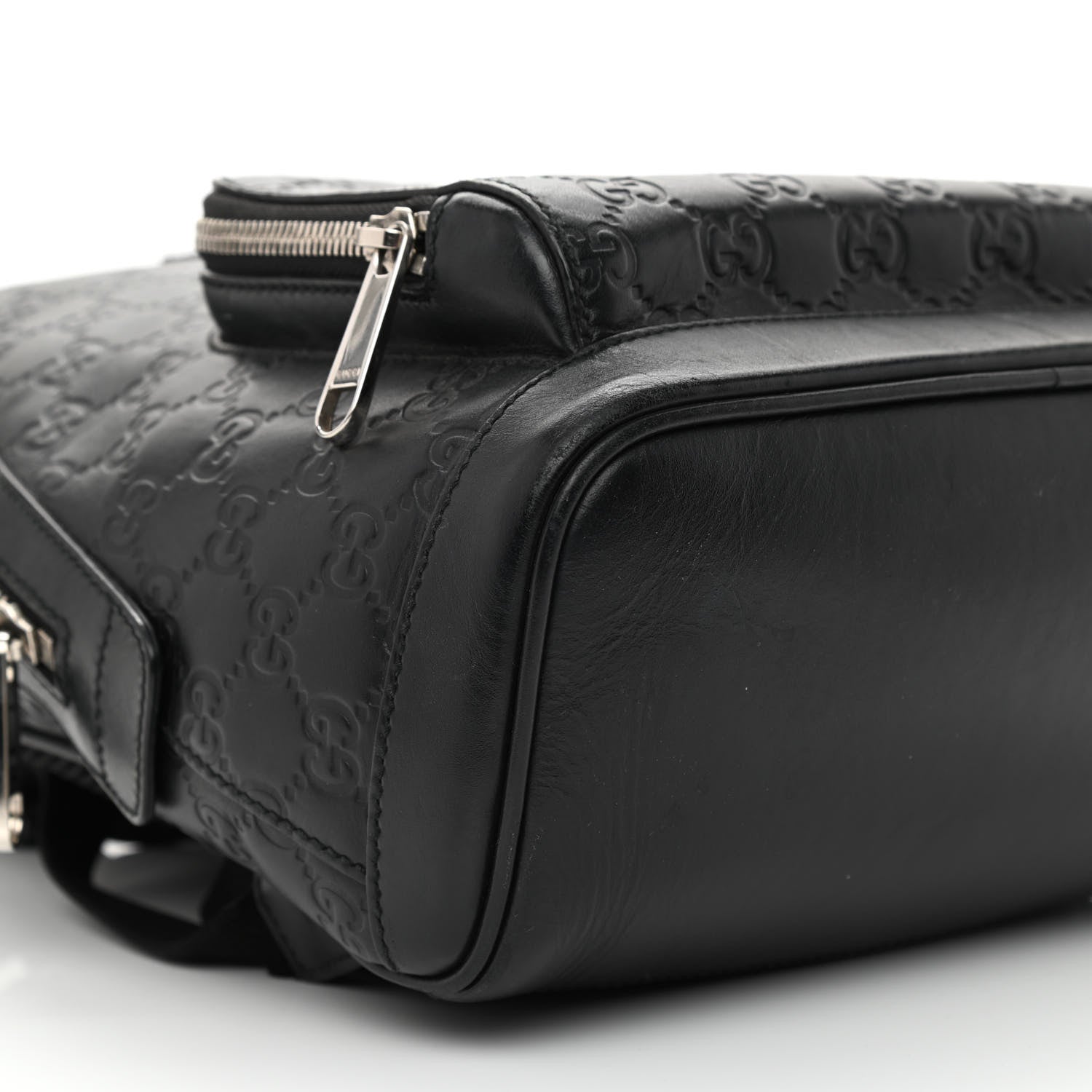 Gucci Guccissima Signature Small Day Backpack Black 10 of 11