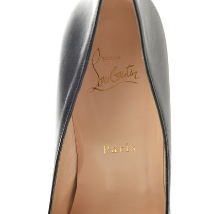 Christian Louboutin Shiny Nappa Pigalle Plato 100 Pumps 39.5 Black 6 of 11