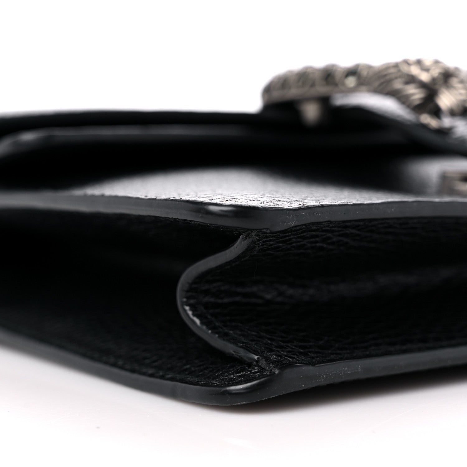Gucci Calfskin Mini Dionysus Shoulder Bag Black 9 of 13
