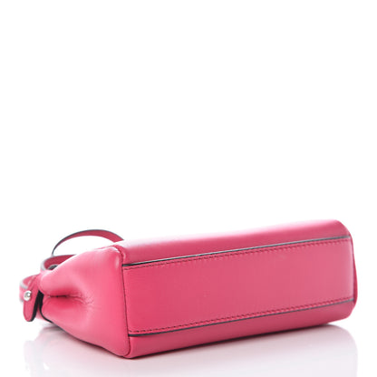 Fendi Shiny Nappa Micro Peekaboo Iconic Satchel Fuxia 4 of 9