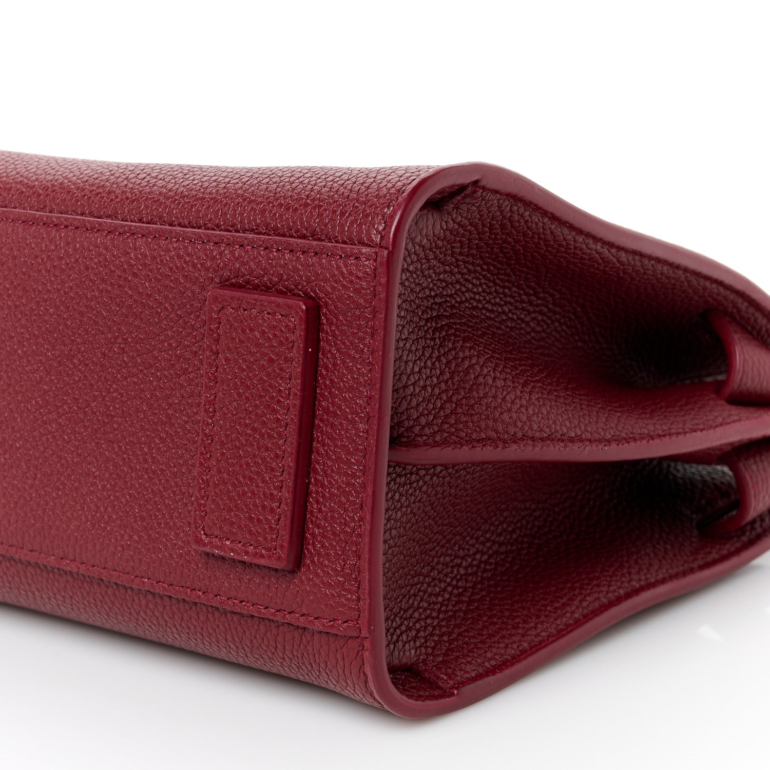 Saint Laurent Grained Calfskin Nano Sac De Jour Souple Palissandre 11 of 11