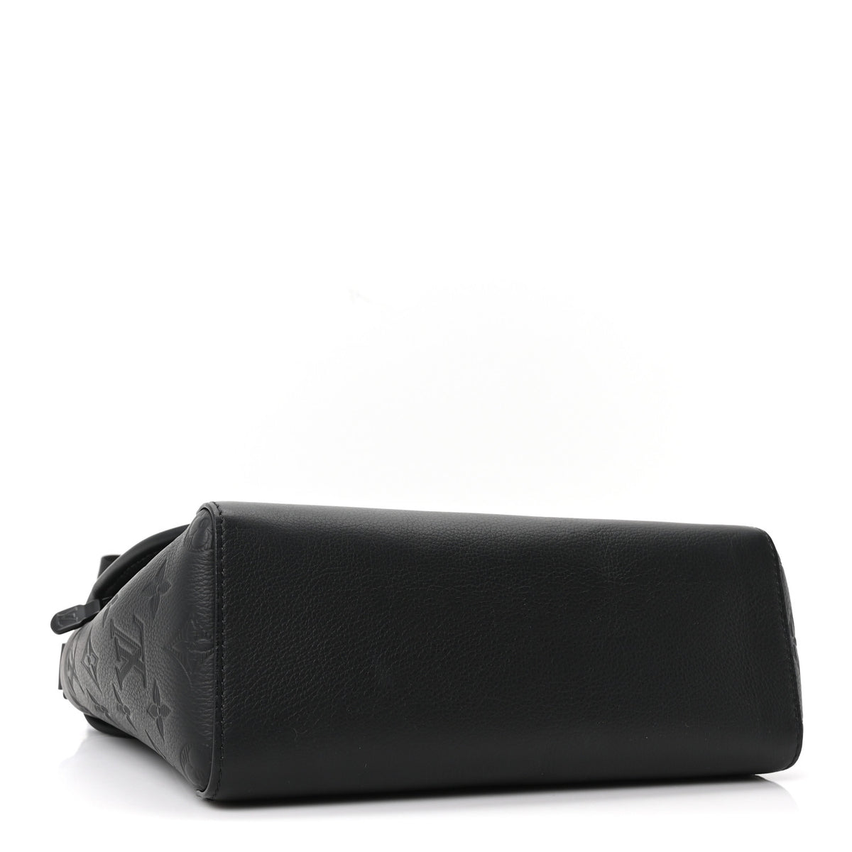 Calfskin Monogram Shadow Pulse Messenger  Black