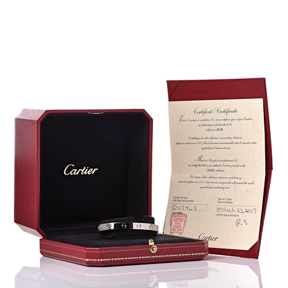 Cartier 18K White Gold LOVE Bracelet 16 6 of 6