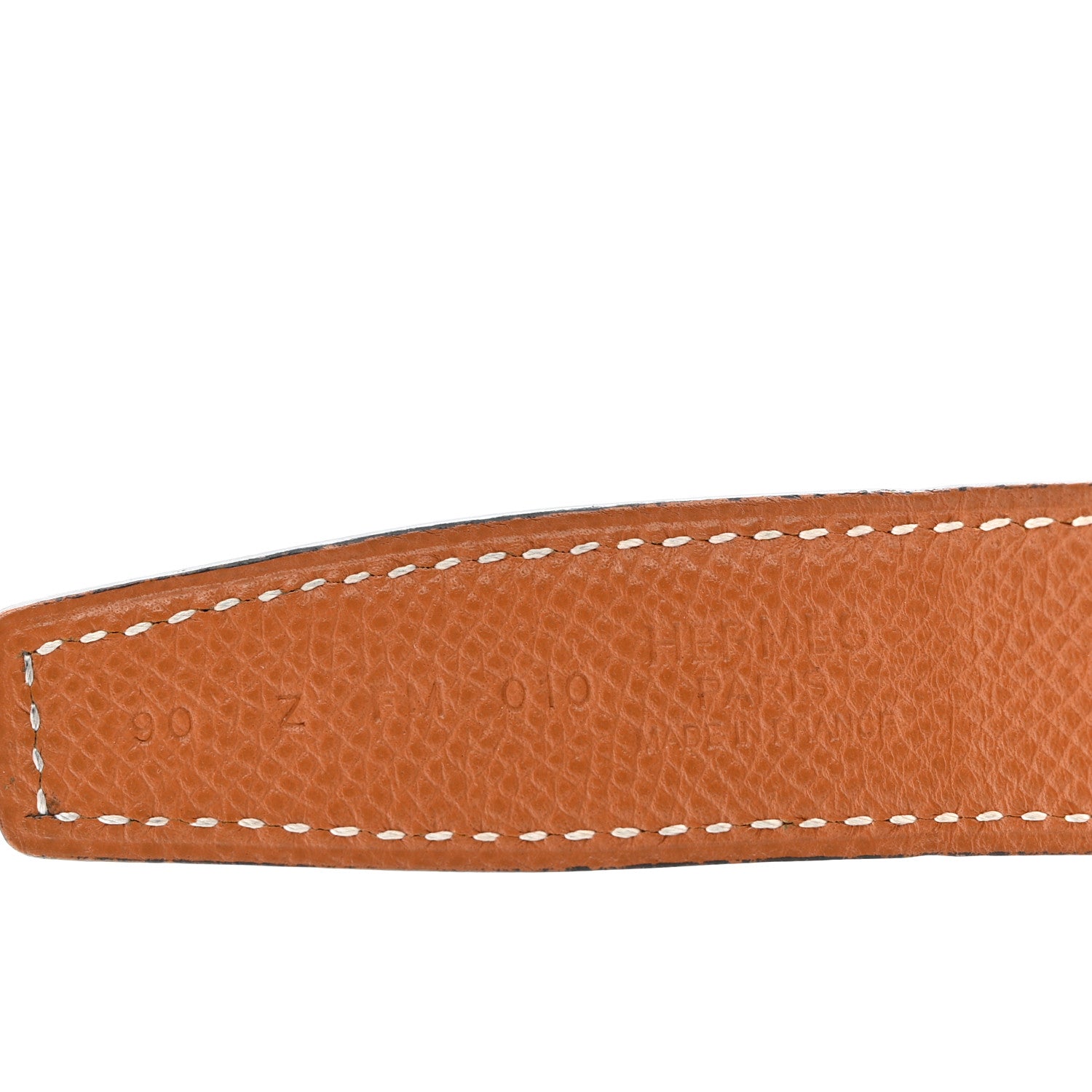 Hermes Box Togo 24mm Mini Constance H Belt 90 36 Black Gold 3 of 5