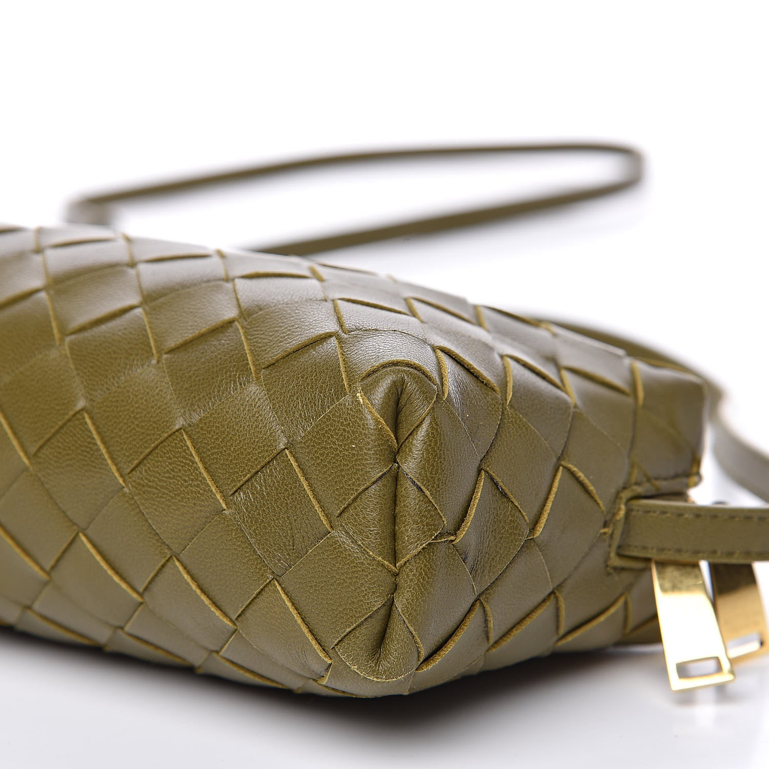 Bottega Veneta Nappa Intrecciato Mini Crossbody Mud 9 of 9