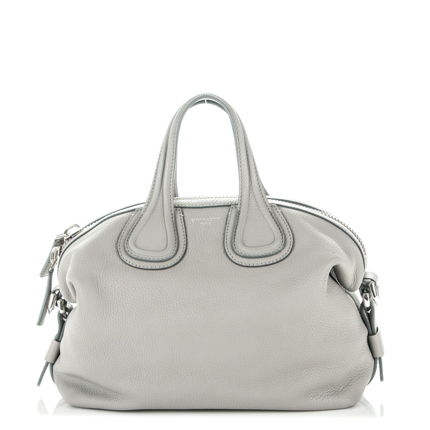 Givenchy Pebbled Calfskin Small Nightingale Pearl Grey 1 of 8