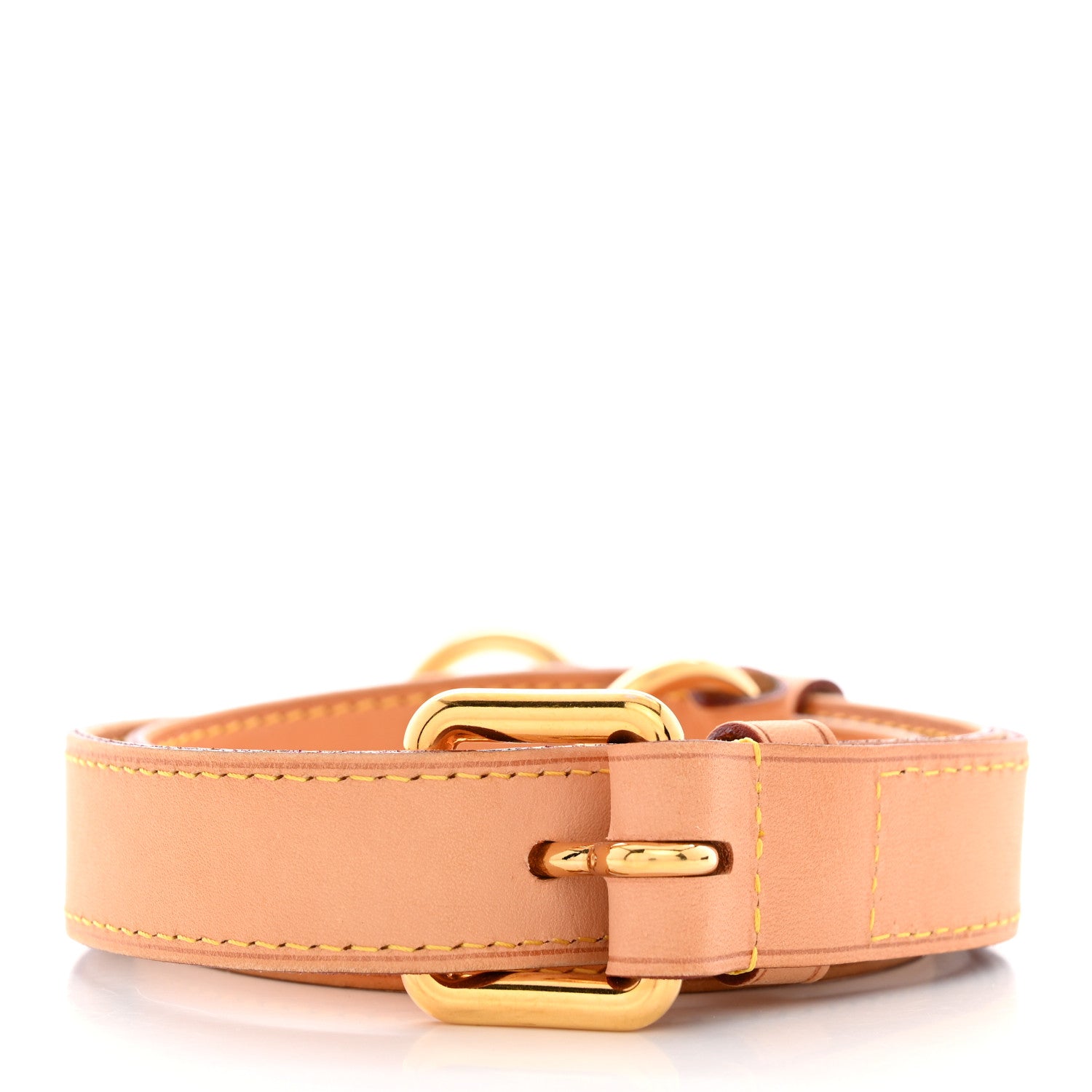 Louis Vuitton Vachetta 25mm Adjustable Shoulder Strap VVN 2 of 5