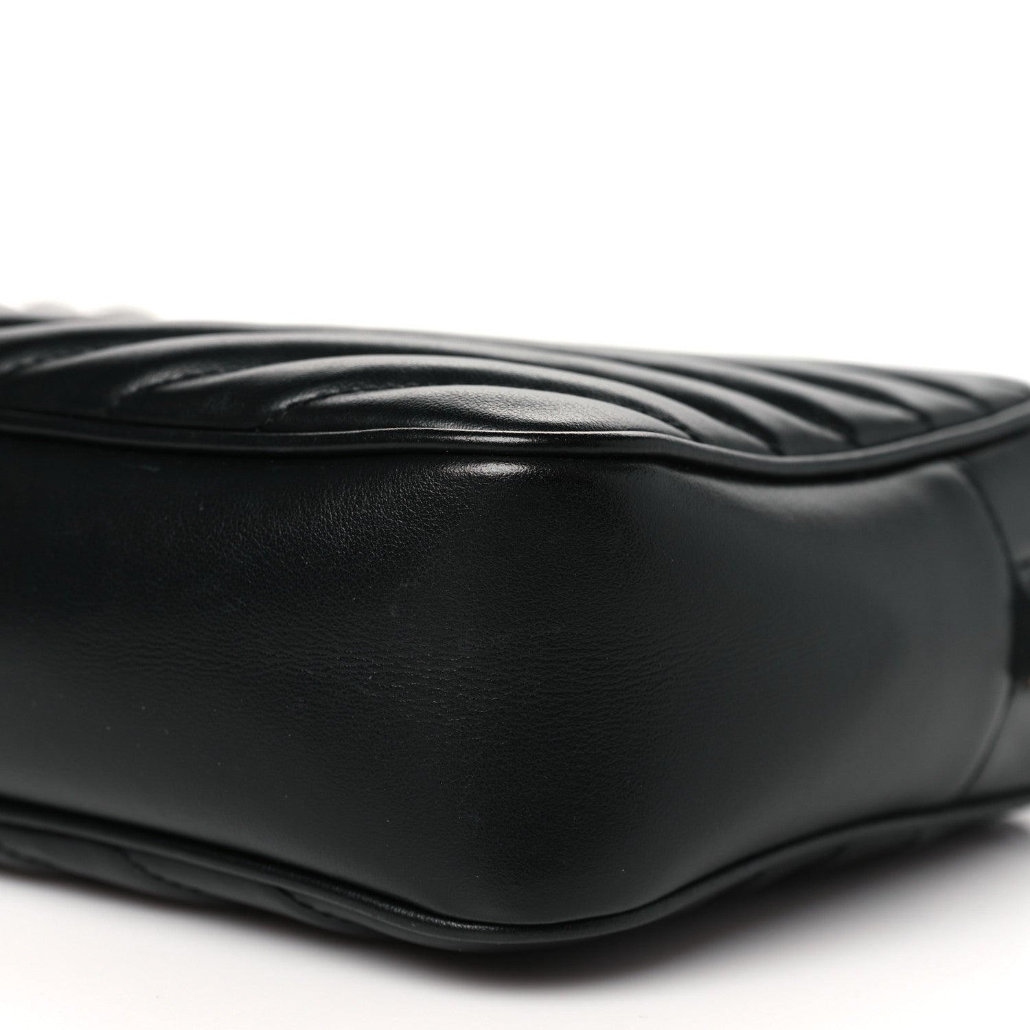 Saint Laurent Calfskin Matelasse Monogram Lou Camera Bag Black 10 of 12