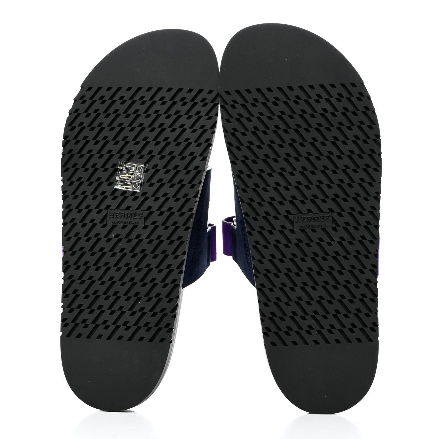 Suede Goatskin Womens Chypre Sandals 42 Marine Violet Majorette