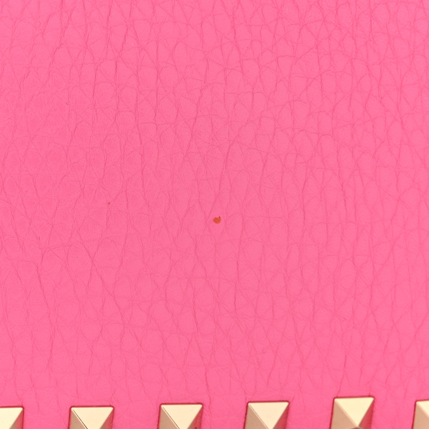 Pebbled Calfskin Small Rockstud Flip Lock Shoulder Bag Dawn Pink