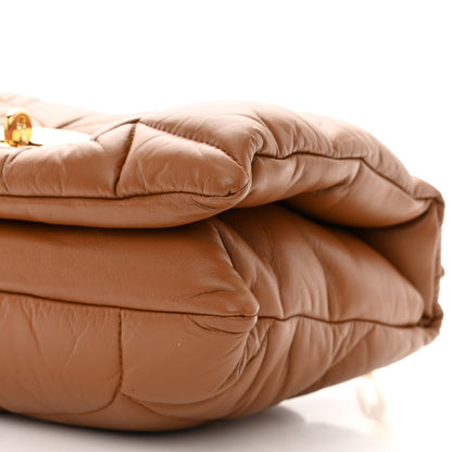 Mulberry Nappa Pillow Quilted Little Softie Bag Tobacco Brown 11 of 11