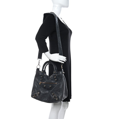 Balenciaga Agneau Giant 21 Rose Gold Hardware Velo Dark Night 2 of 12