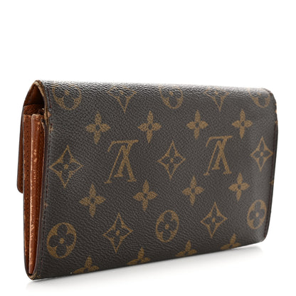 Louis Vuitton Monogram Sarah Wallet 3 of 10