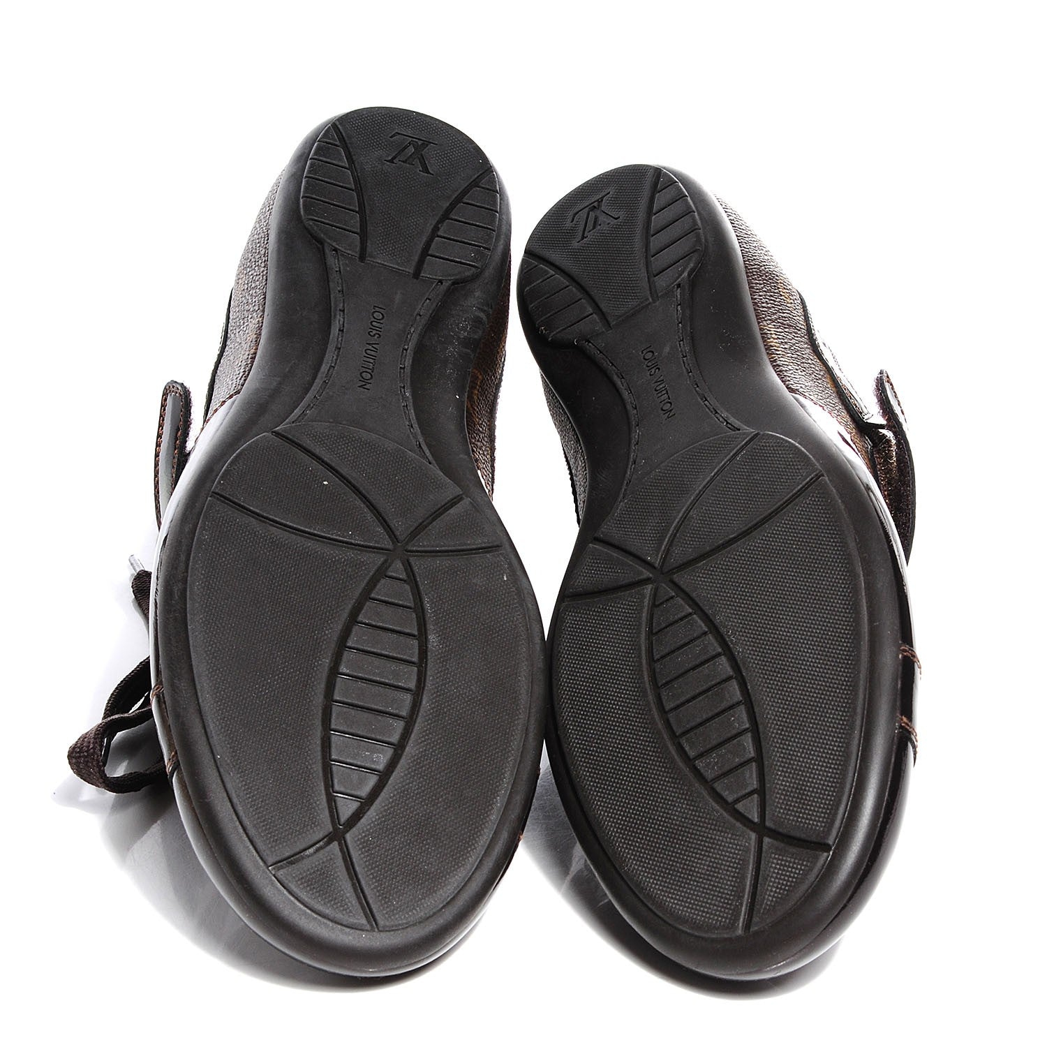 Louis Vuitton Patent Monogram Globe Trotter Sneakers 37.5 5 of 6