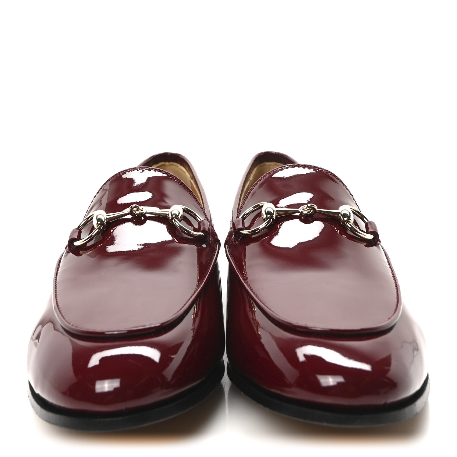 Gucci Vitello Vernice Soft Nappa Womens Jordaan Loafers 36 Rosso Ancora  1751890 – FASHIONPHILE