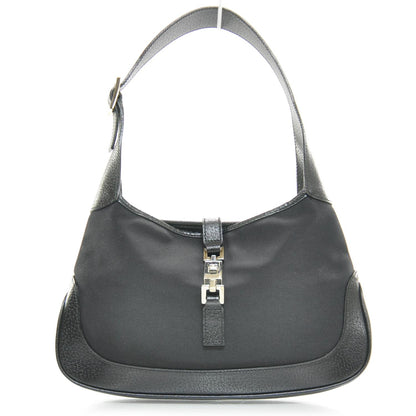 Gucci Nylon Small Jackie O Hobo Black 1 of 8