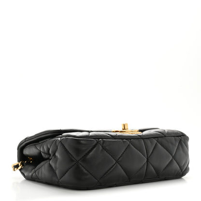 Chanel Lambskin Quilted Mini Flap Black 4 of 13