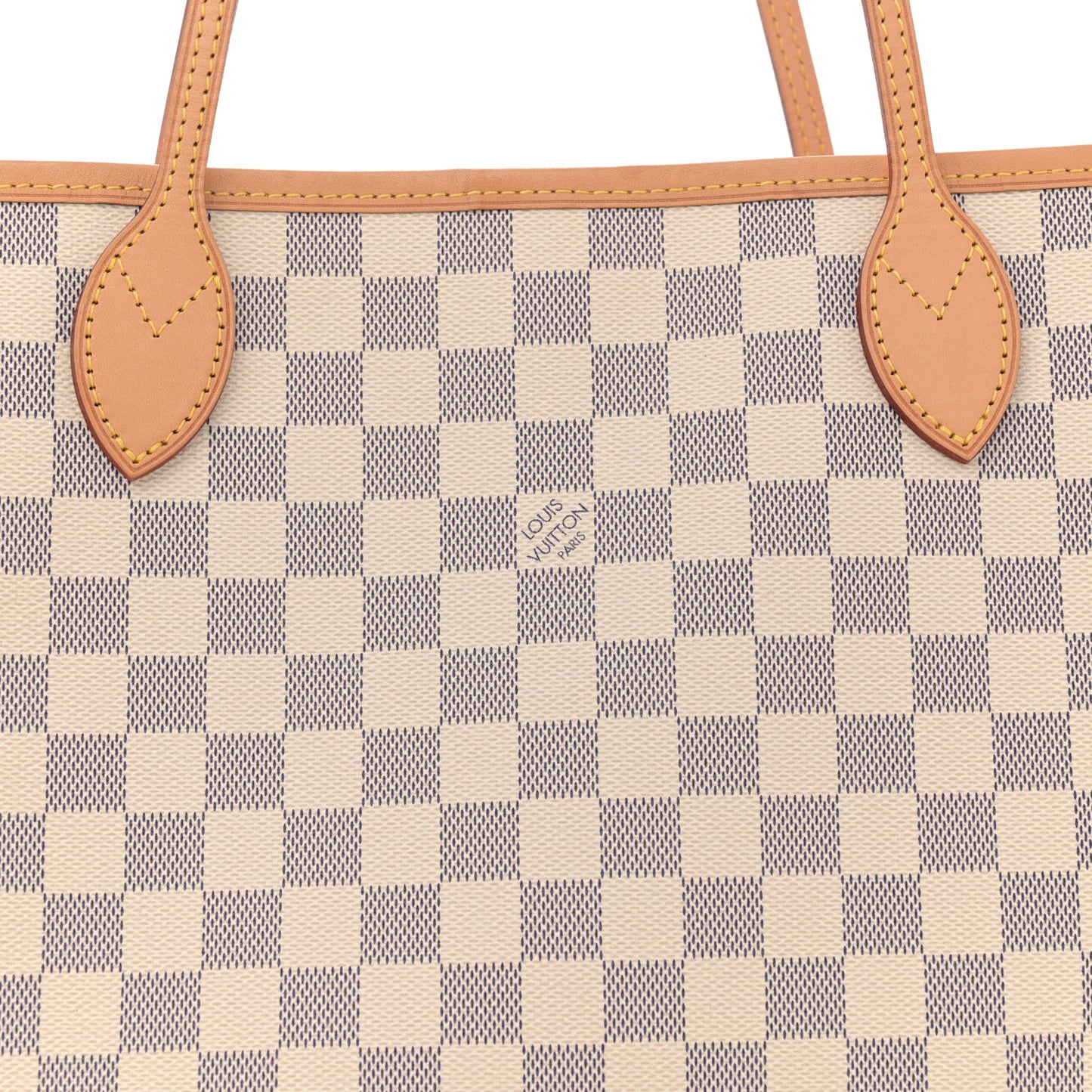 Damier Azur Neo Neverfull MM Rose Ballerine