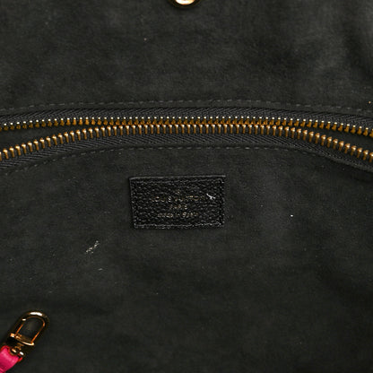 Louis Vuitton Empreinte Spring In The City Neverfull MM Black White Pink 7 of 10