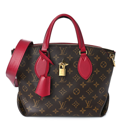 Louis Vuitton Monogram Flower Zipped Tote PM Lie de Vin 1 of 10
