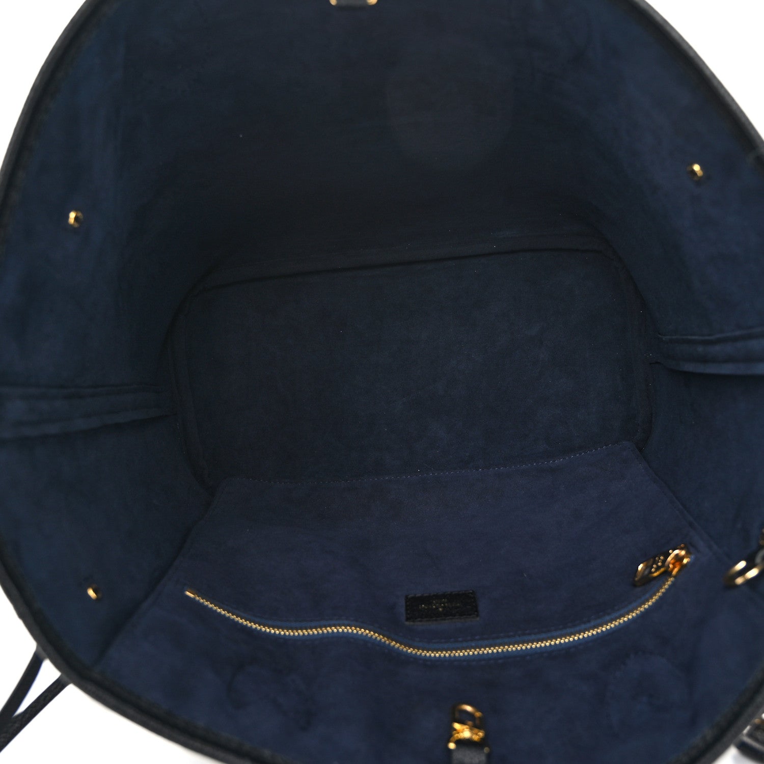 Louis Vuitton Empreinte Monogram Giant Neverfull MM Black 6 of 10