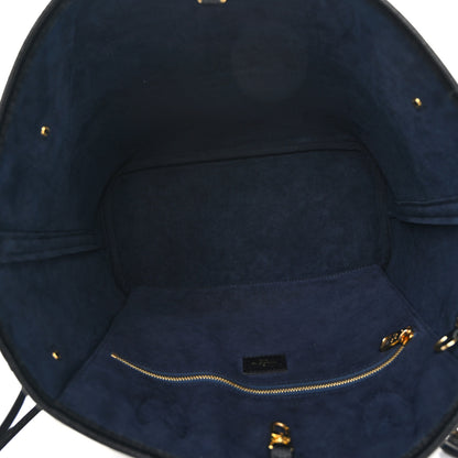 Louis Vuitton Empreinte Monogram Giant Neverfull MM Black 6 of 10