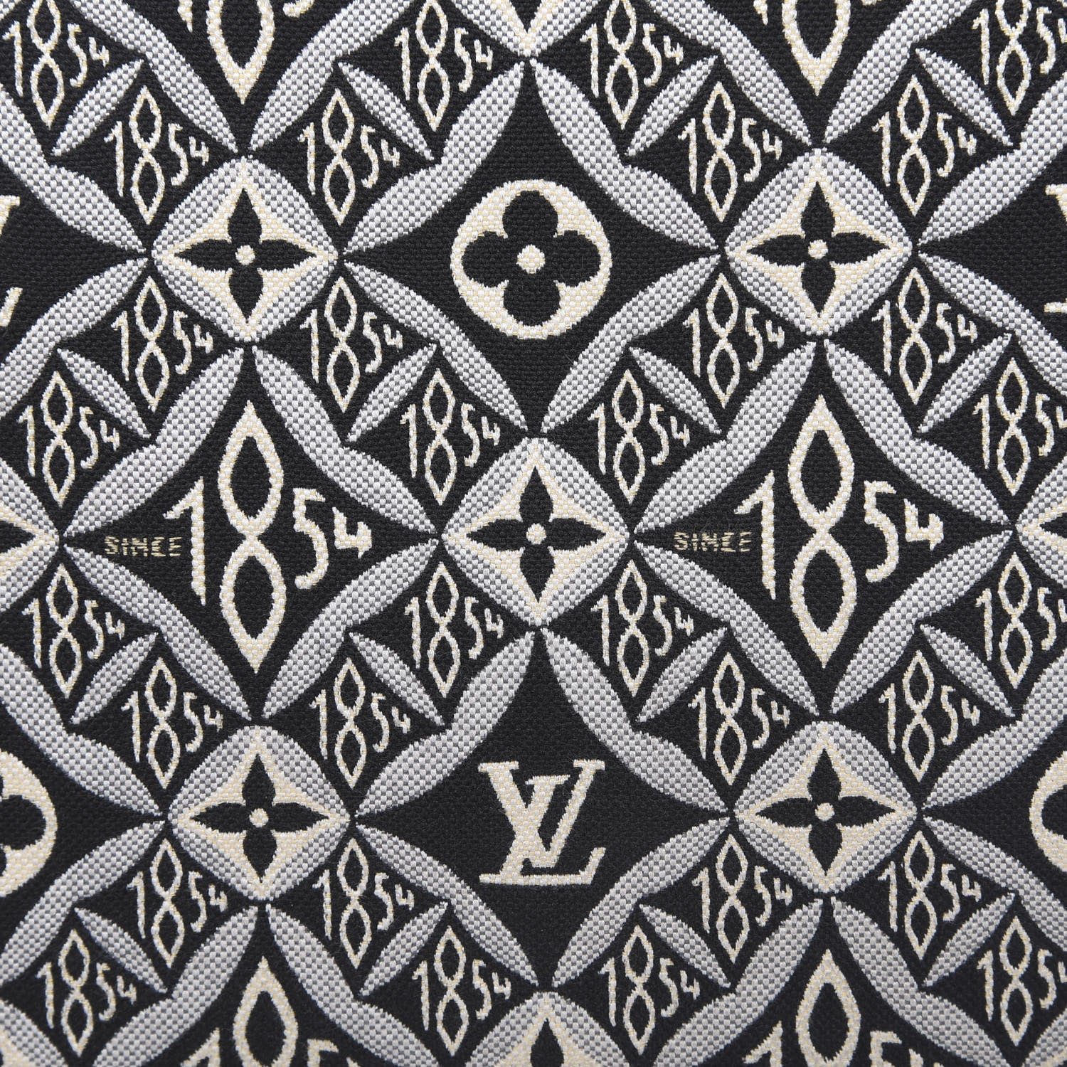 Louis Vuitton Jacquard Since 1854 Neverfull MM Grey 12 of 13