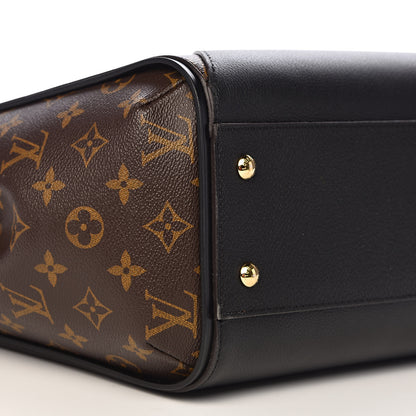 Louis Vuitton Calfskin Monogram Kimono Tote Black 9 of 11