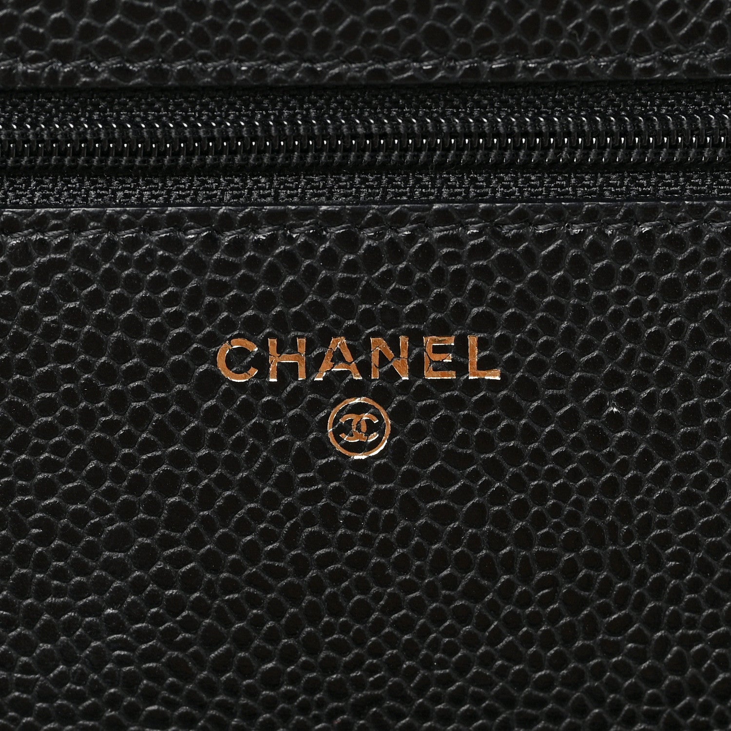 Chanel Caviar Quilted Wallet on Chain WOC Black 6 of 9
