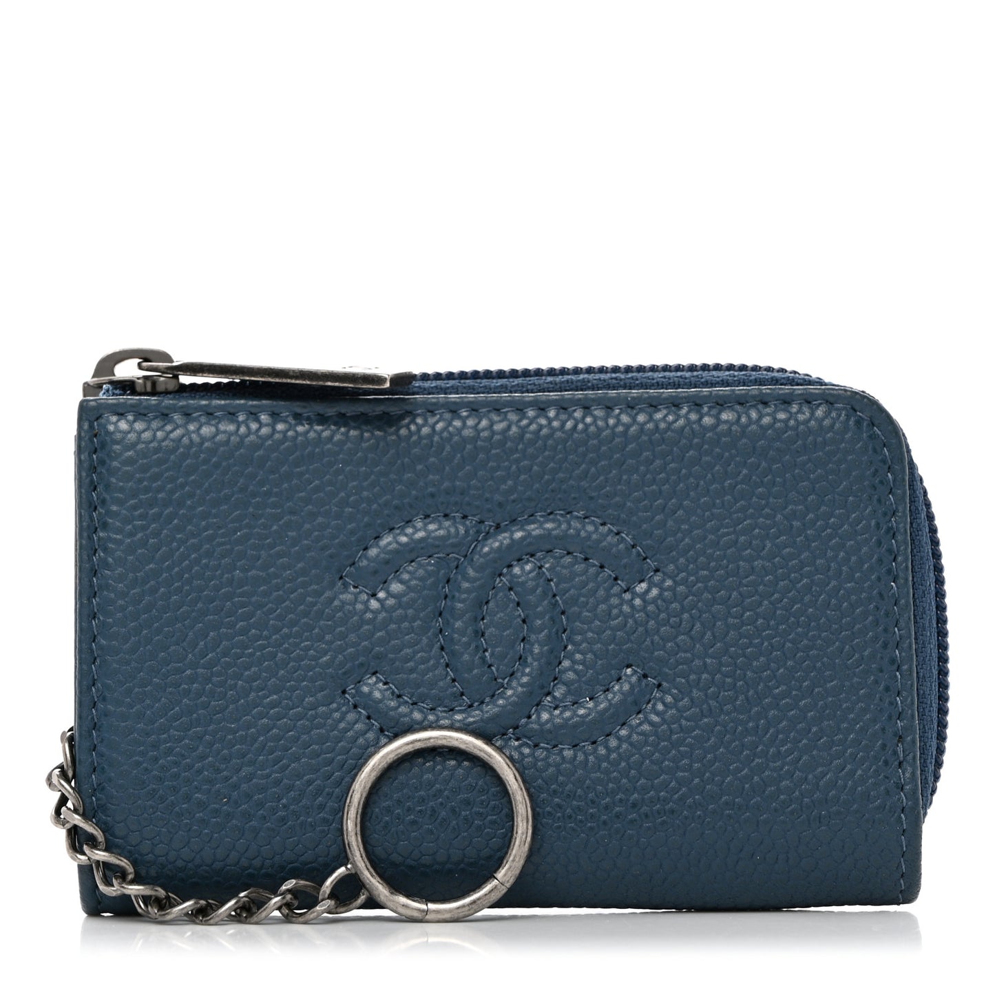 Caviar Timeless CC Coin Purse Case Blue