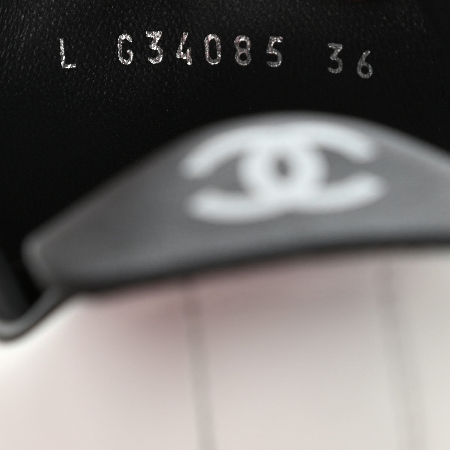 Chanel Calfskin CC Sneakers 36 White 7 of 11