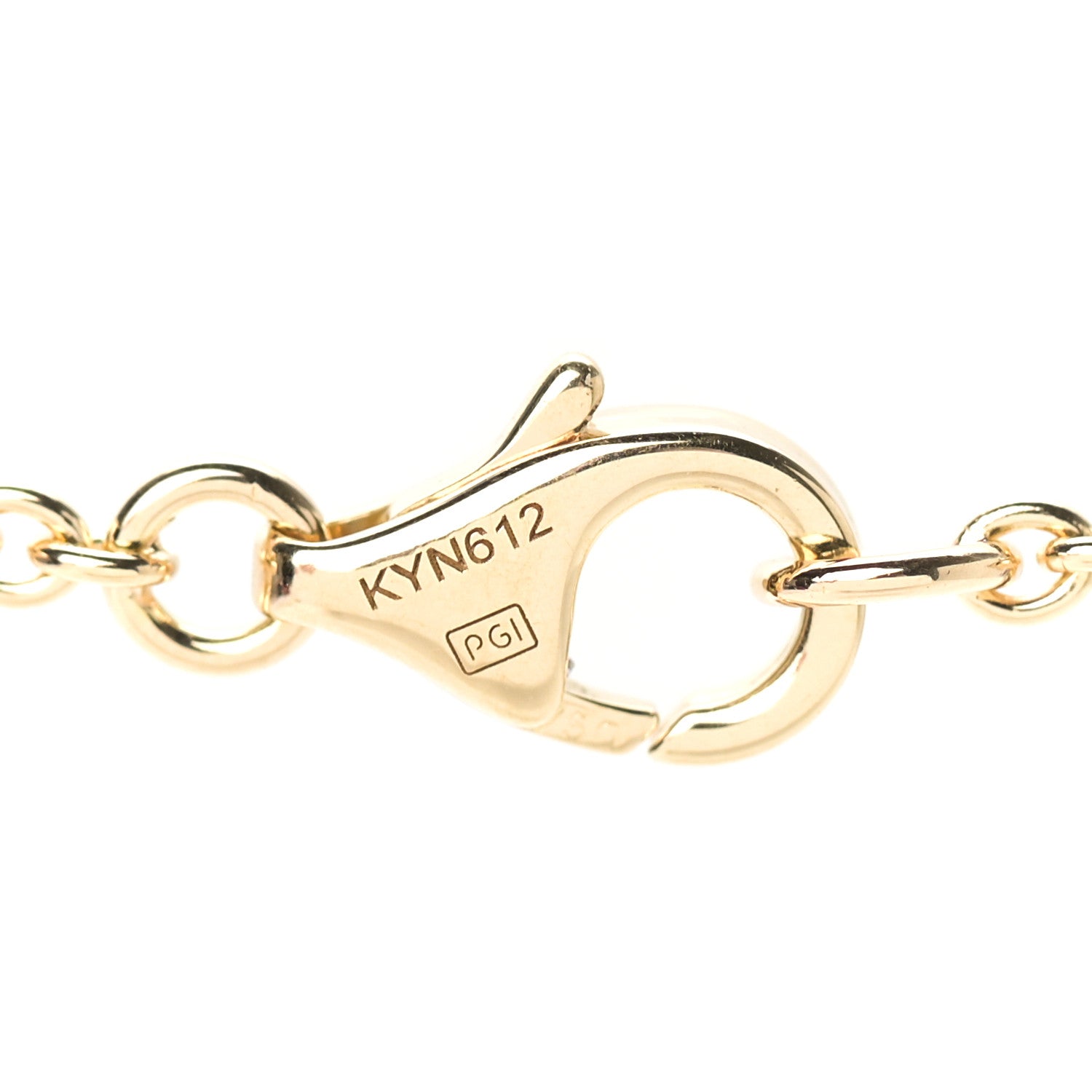 Cartier 18K Yellow Gold Interlocking LOVE Necklace 5 of 7