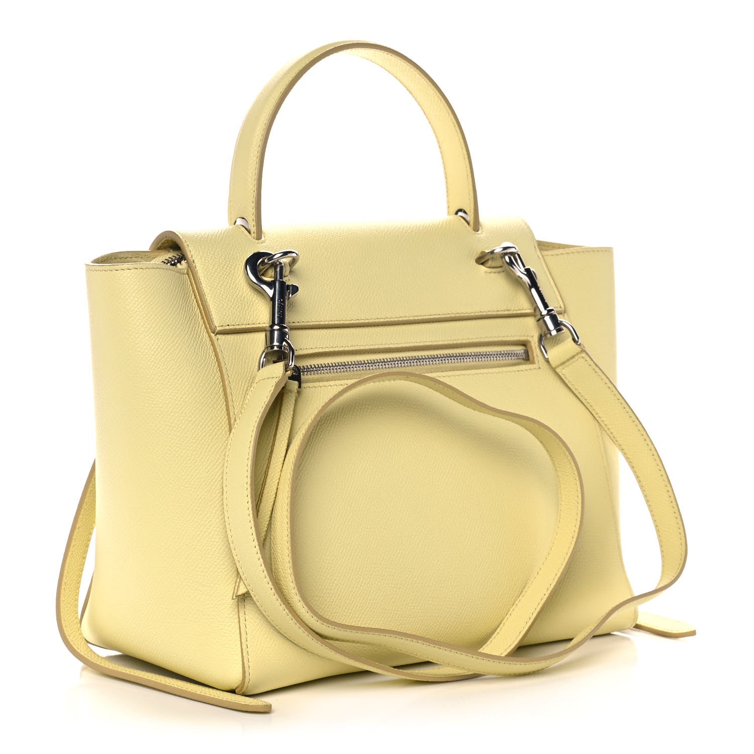 Celine Grained Calfskin Micro Belt Bag Bergamote 2 of 10