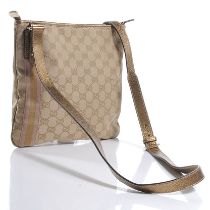 Gucci Monogram Jolicoeur Charms Messenger Bag 3 of 8