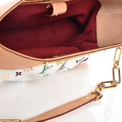 Louis Vuitton Monogram Multicolor Judy GM White 5 of 8