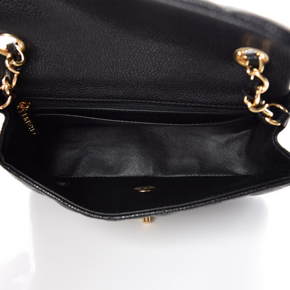 Chanel Caviar Quilted Mini Rectangular Flap Black 5 of 9
