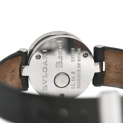 Bulgari Stainless Steel Calfskin 22mm B.Zero1 Quartz Watch 4 of 5