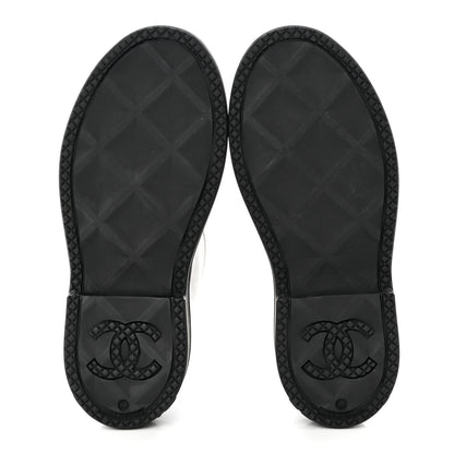 Chanel Caoutchouk CC High Boots 39 Black 5 of 8