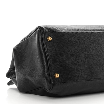 Gucci Calfskin Blondie Satchel Black 9 of 12