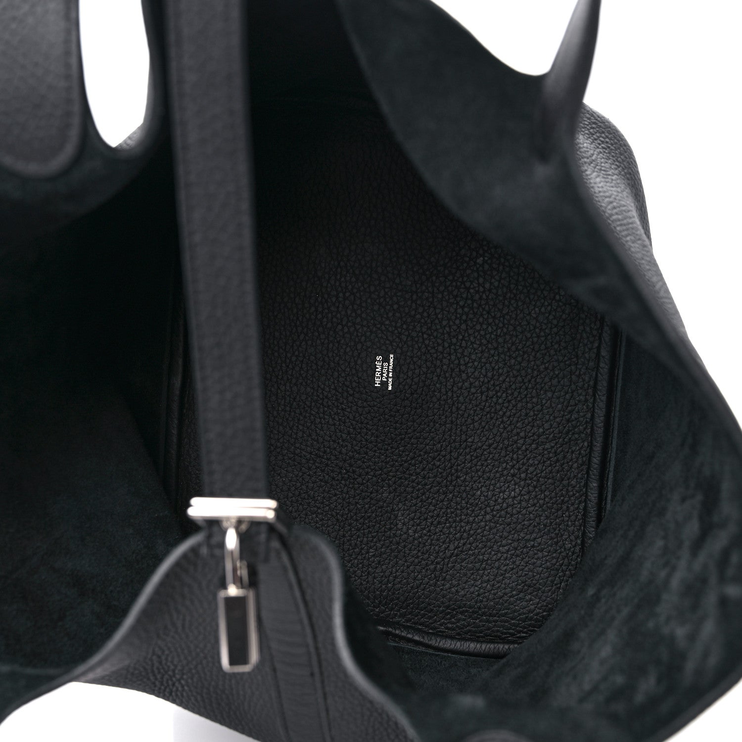Hermes Taurillon Clemence Picotin Lock 26 GM Black 5 of 8