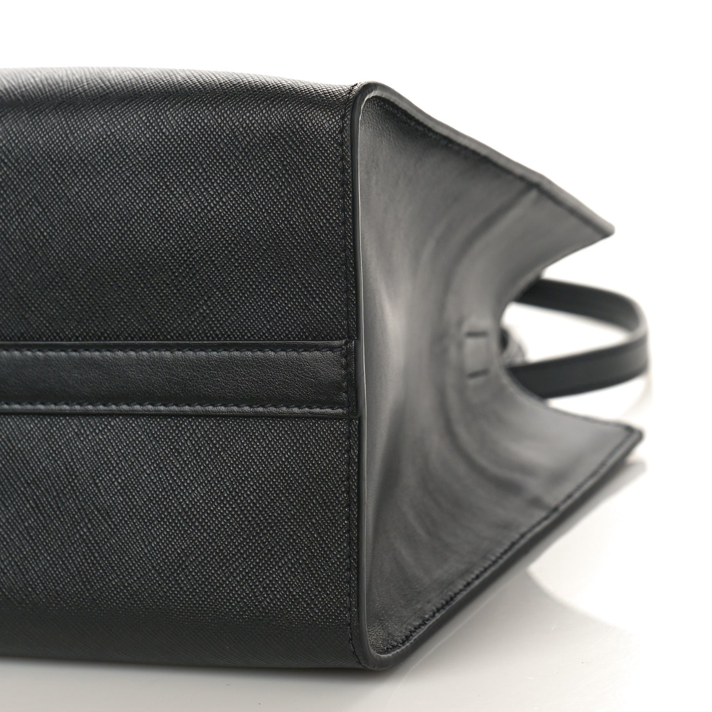 Saffiano Soft Calfskin Tote Black