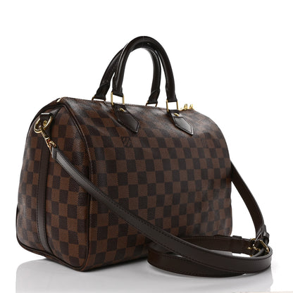 Louis Vuitton Damier Ebene Speedy Bandouliere 30 3 of 12